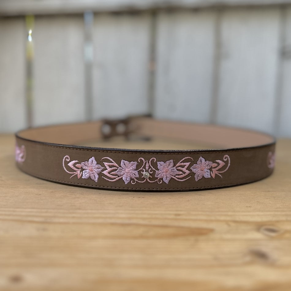 Jasmin-05 Arena - Cinturones Vaqueros para Mujer - Cinturones para Mujer Vaqueros - Cinturones de Piel Vaqueros