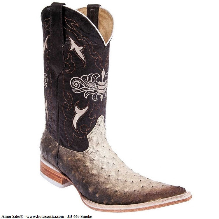 JB-663 Smoke - Botas exoticas para hombre