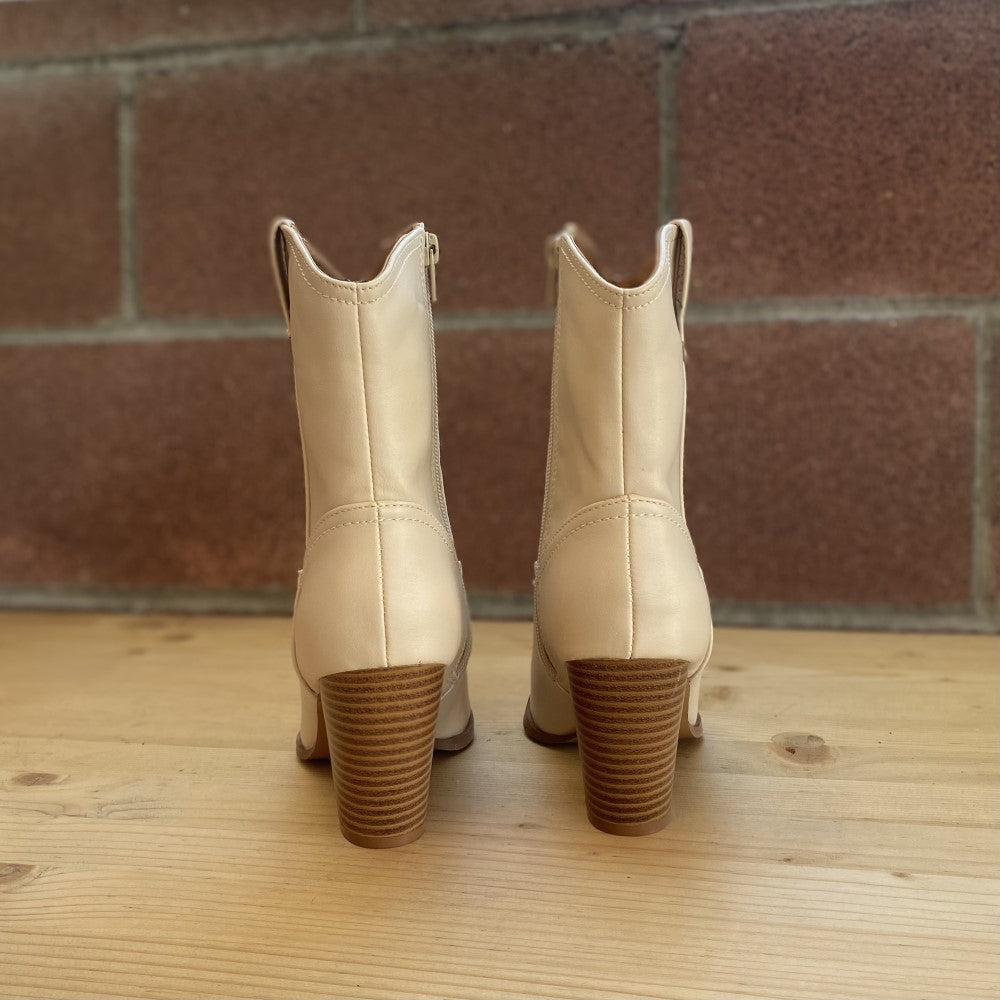 Musical Nights Stone - Botas para Mujer con Tacon - Botas para Mujer - Botas con Tacon Mujer - Botas PU Mujer - Women Boots - PU leather