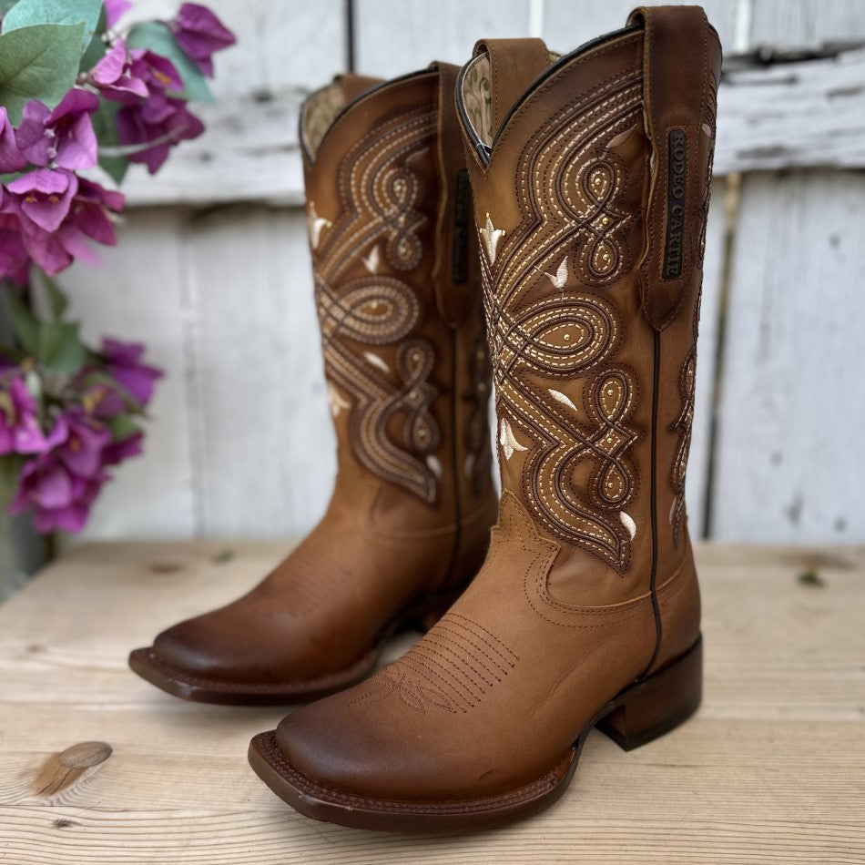 RC-Andrea Honey - Western Boots for Women