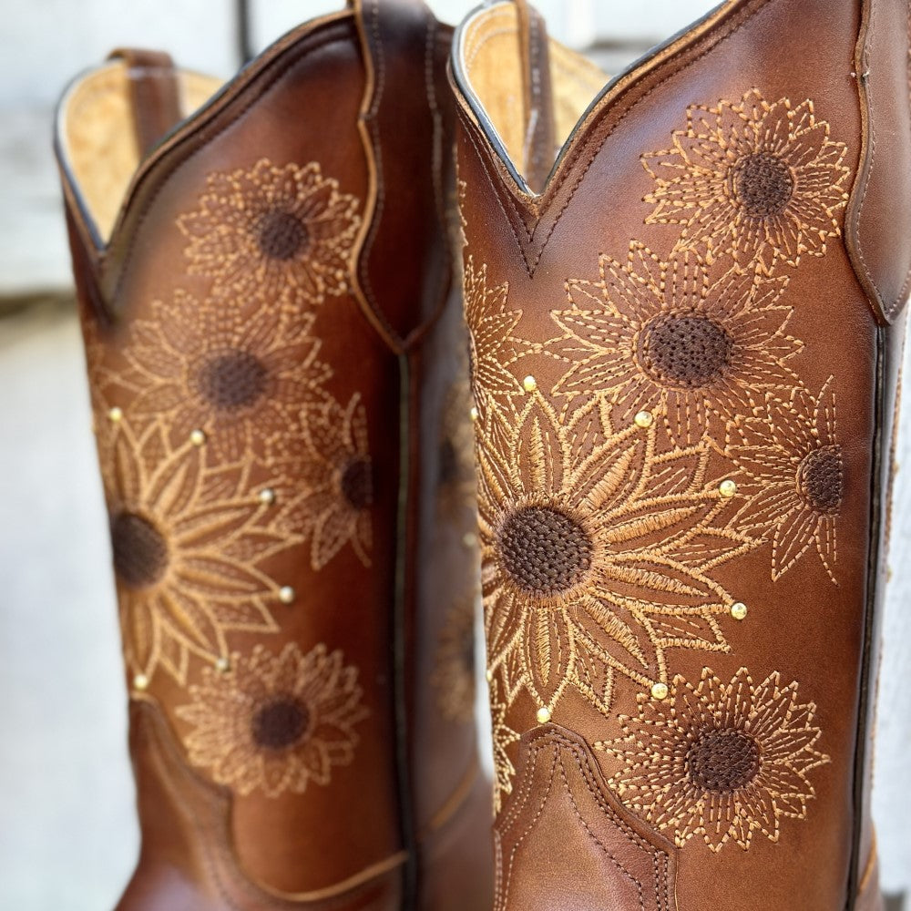 SB-Amelia-Cafe-Bota-Vaquera-para-Mujer-Botas-Vaqueras-para-Mujer-de-Piel-Pull-Up-Botas-Vaqueras-con-Bordado