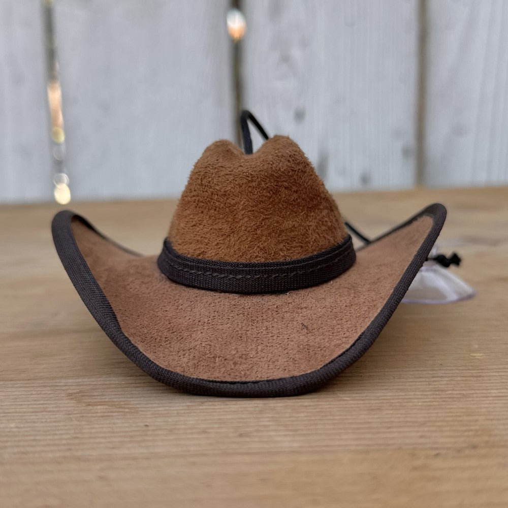 Brown Hat for Car - Handmade Car Hat Accessory