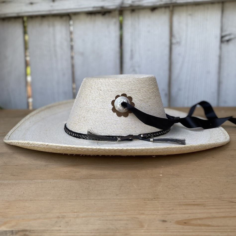 Sombrero Sahuato Huetamo con Dos Listones - Sombreros Sahuayos Mexicanos - Sombrero Sahuayo