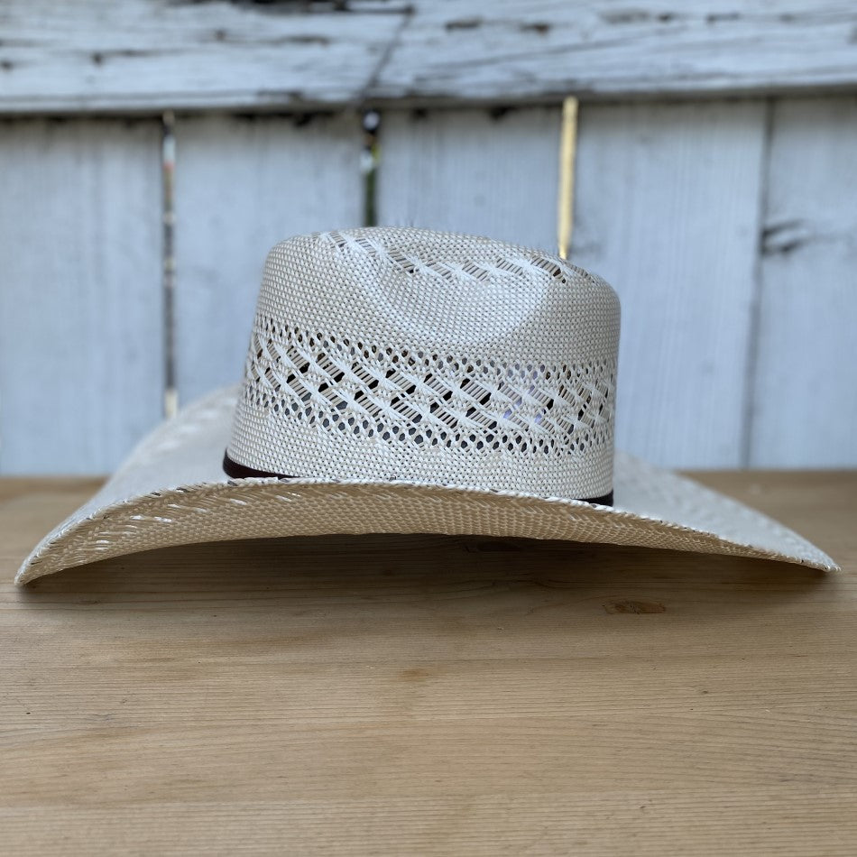 Sombrero Vaquero - 100X Renegado Bi-Color Cuernos Chuecos - Sombreros Vaqueros