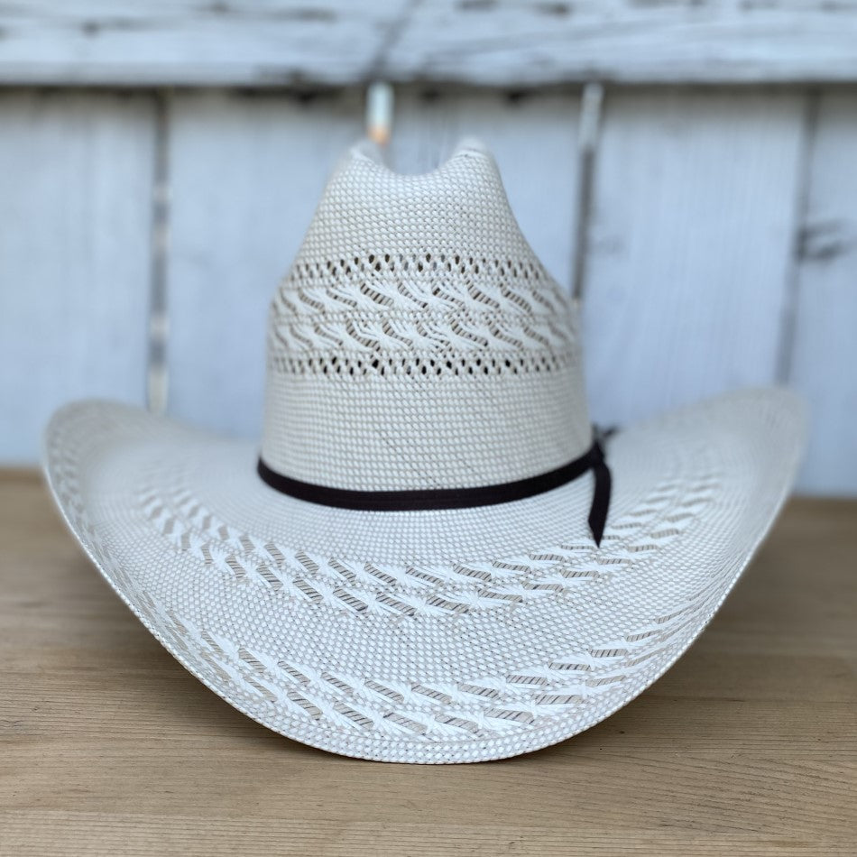 Sombrero Vaquero 100X Sonora Bi-Color 3 Randas Cuernos Chuecos - Sombreros Vaqueros