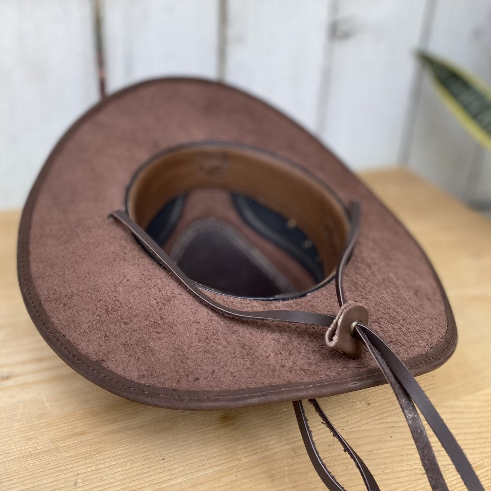 Sombrero de Piel Cafe - Sombreros de Piel - Sombreros de Piel para Hombre