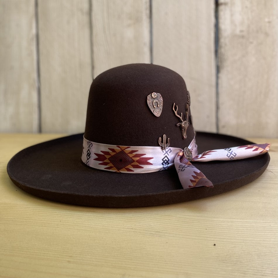 Sombreros para Mujer Texanas Open Crown para Mujer -Sombreros mujer