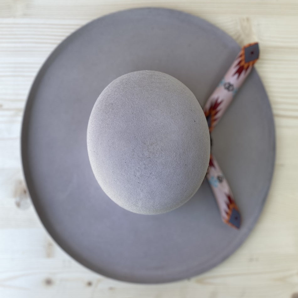 Sombreros para Mujer - Texana Open Crown Con Herraje - Smbrero de FIeltro para Mujer - Texanas para Mujer - Sombreros Vaqueros para Mujer - Bota Exotica