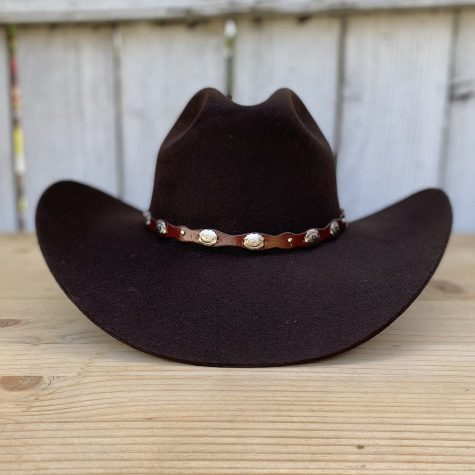 Texana 20X Denver Cafe - Texana para Hombre Cafe - Texana Mexicana para Hombre - Texanas para Hombre