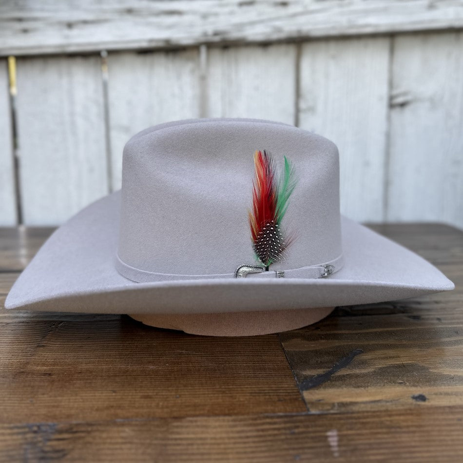 6X Chaparral Gris Cuernos Chuecos (Fada 3 1/2") - Texanas para Hombre - Texanas Cuernos Chuecos