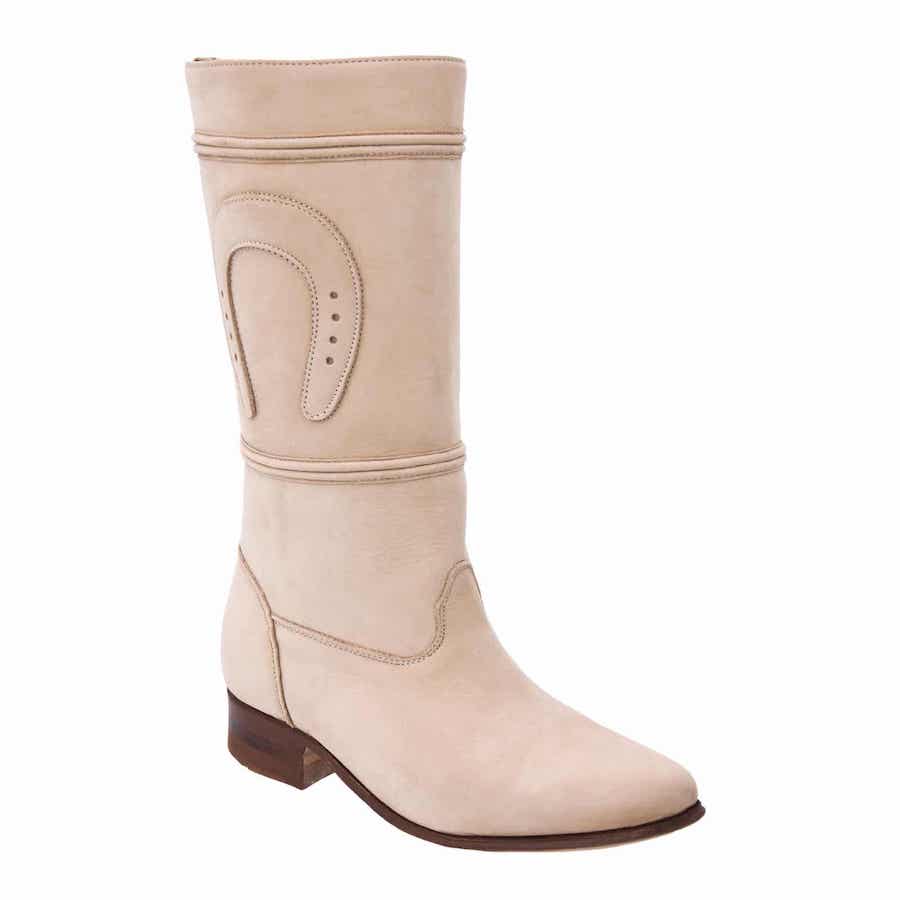 LB- Bota de Escaramuza Tortola Leather Tortol Piel - Bota Exotica Western Wear