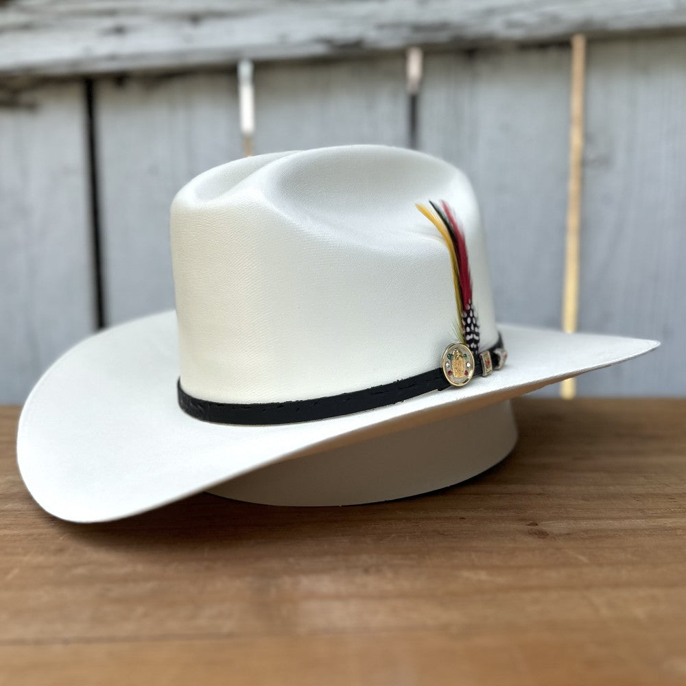 Sombrero Vaquero 5000X Chaparral con Funda de Virgen de Guadalupe