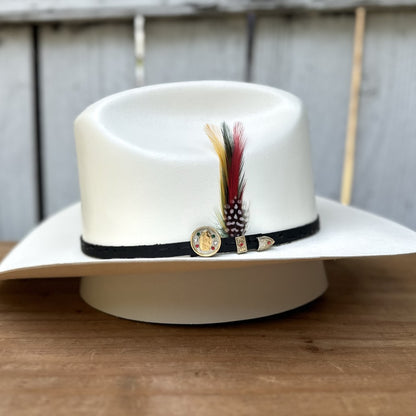 Sombrero Vaquero 5000X Chaparral con Funda de Virgen de Guadalupe (6)