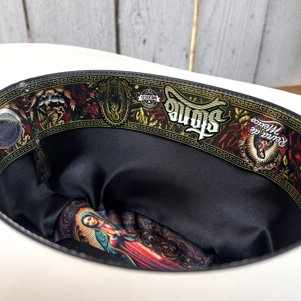 Sombrero Vaquero 5000X Chaparral con Funda de Virgen de Guadalupe (4)