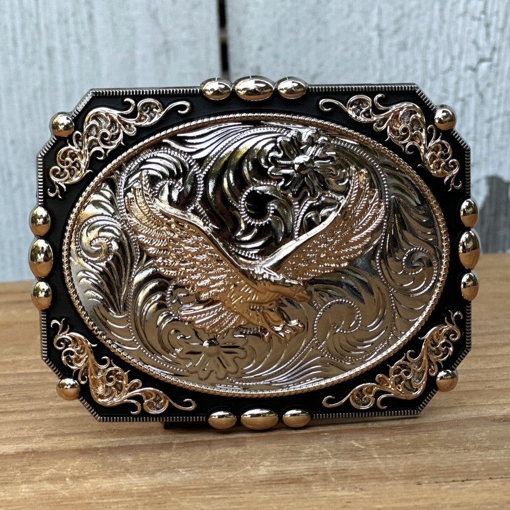 Hebilla Vaquera "Aguila Dorada" - Hebillas Vaqueras para Hombre (5)