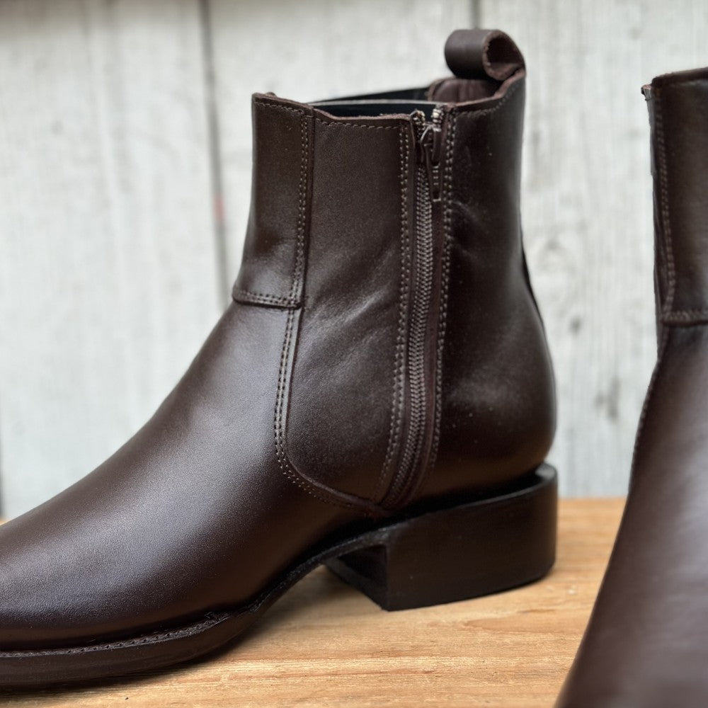 Botin Vaquero Café Horma Dubai con Cierre para Hombre | BS-Vincent (3)