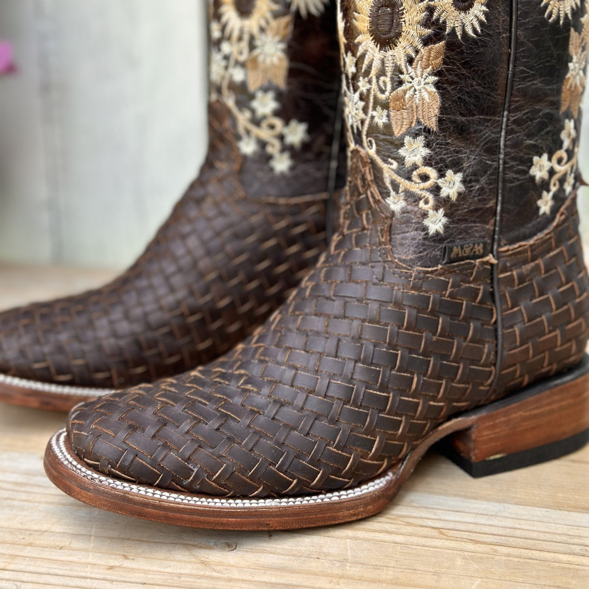 DA-2403 Brown Petatillo - Western Boots for Women