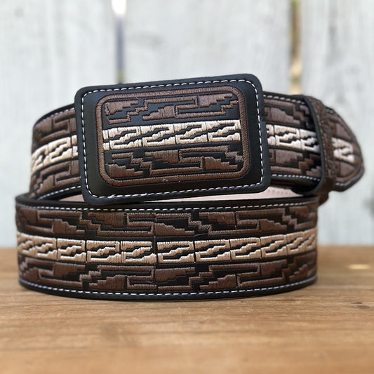 Cinturón Vaquero "Silvestre" - Cinturones Vaqueros para Hombre - Cinturones Vaqueros Mexicanos