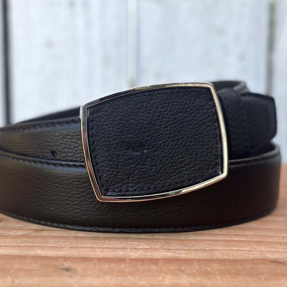 Cinturón Vaquero "Bravo" Negro - Cinturones Vaqueros para Hombre (3)