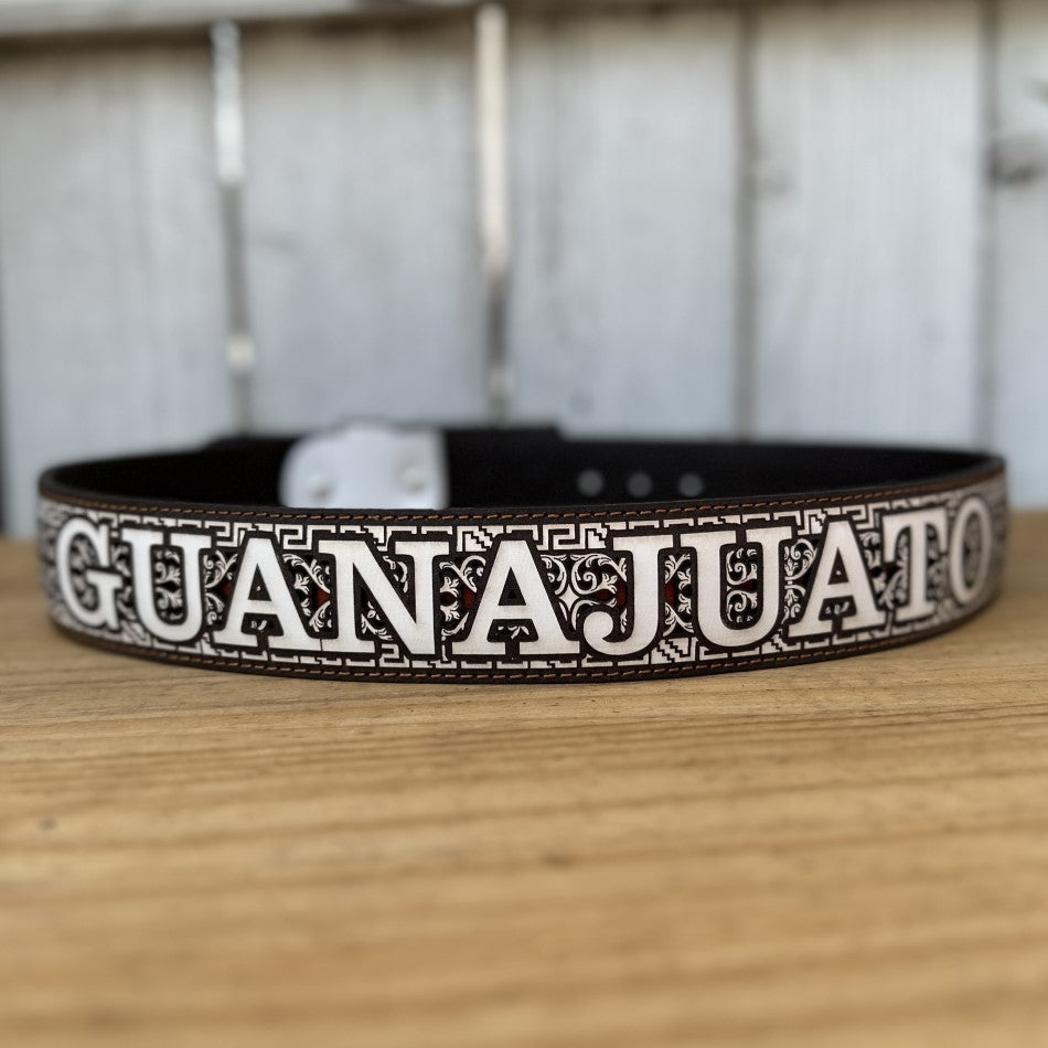 Cinturon Navajeado Personalizado de Guanajuato - Cinturones Vaqueros Navajeados - Cinturones Vaqueros Personalizados (4)
