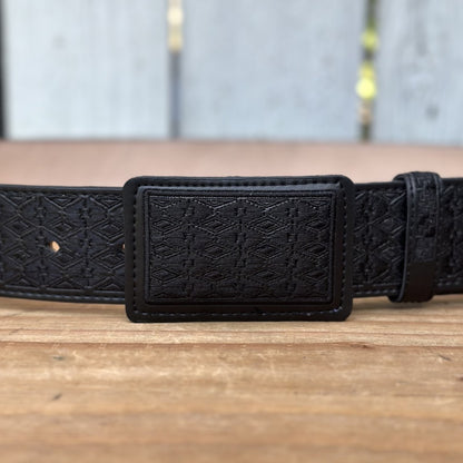 Cinturón Vaquero Negro  "Galante" - Cinturones Vaqueros para Hombre (5)