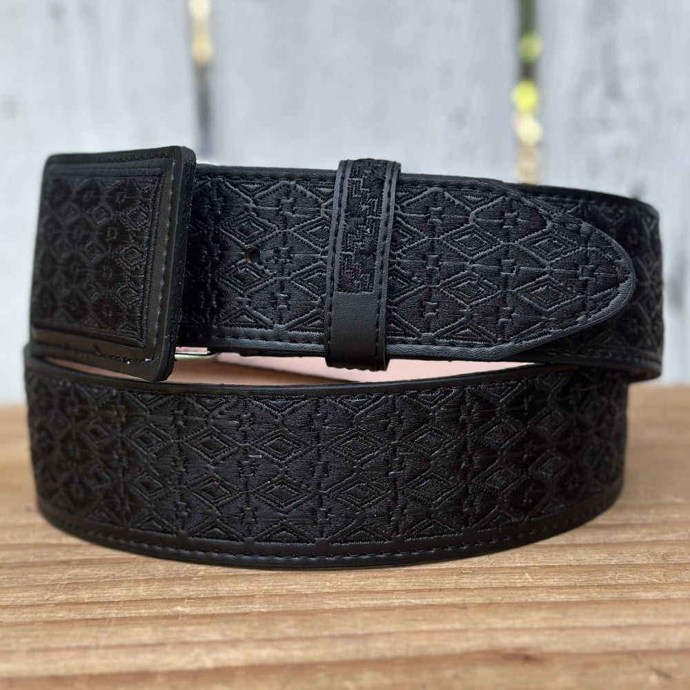 Cinturón Vaquero Negro  "Galante" - Cinturones Vaqueros para Hombre (3)