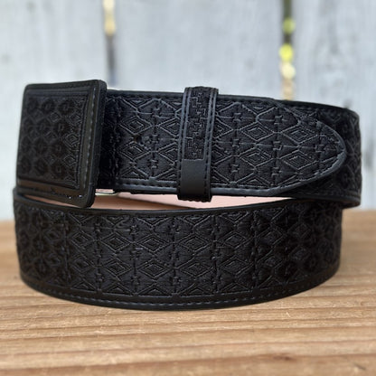 Cinturón Vaquero Negro  "Galante" - Cinturones Vaqueros para Hombre (3)