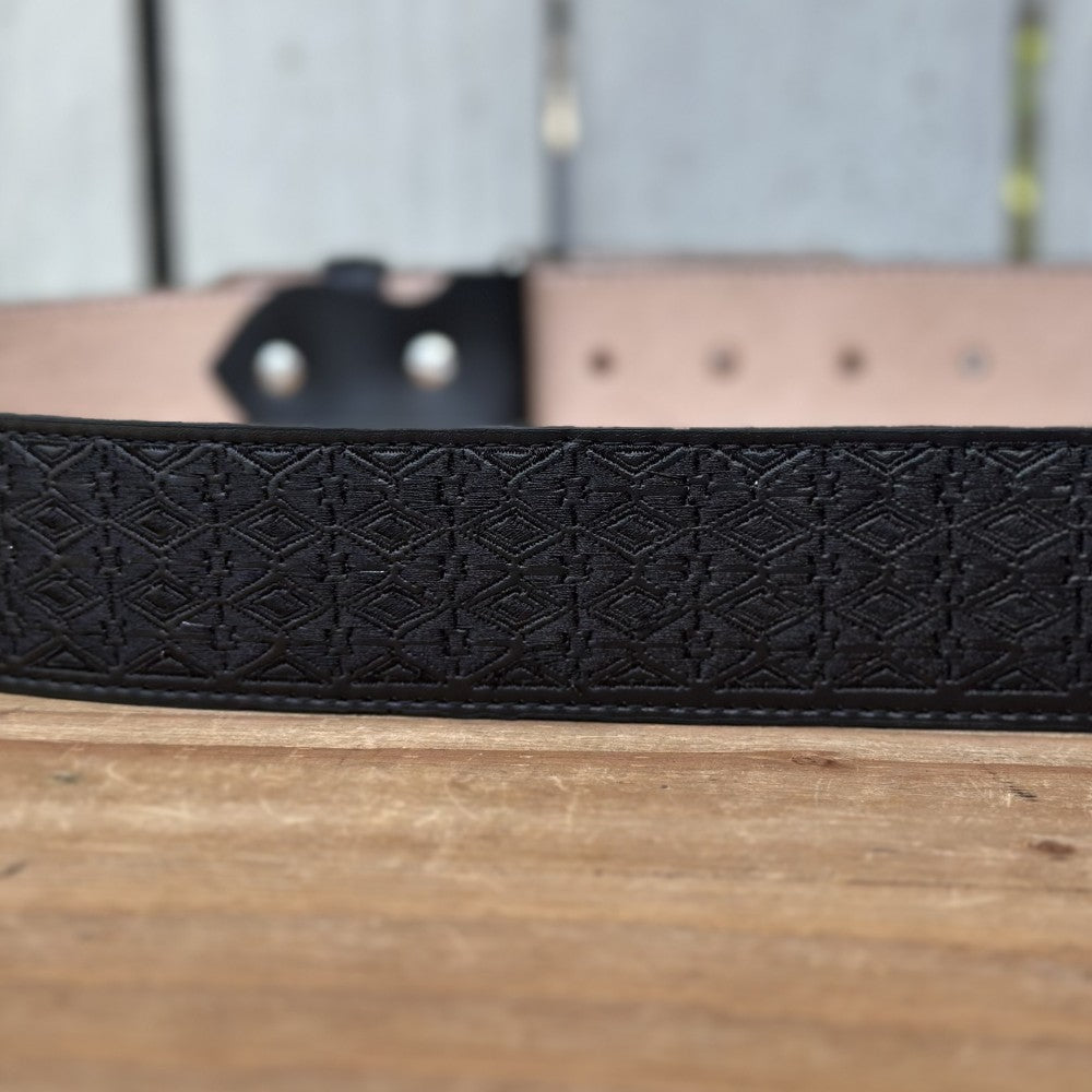 Cinturón Vaquero Negro  "Galante" - Cinturones Vaqueros para Hombre (6)