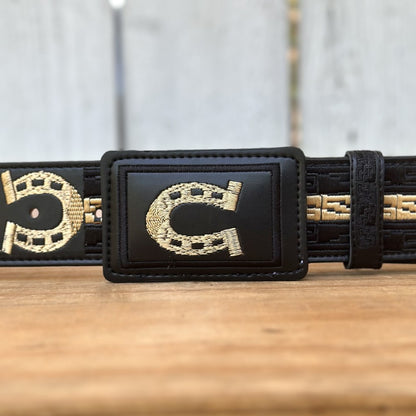 Cinturón Vaquero "Herradura de Oro" - Cinturones Vaqueros para Hombre - Cinturones Vaqueros Mexicanos (4)