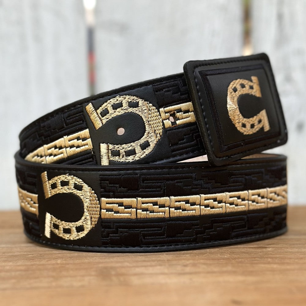 Cinturón Vaquero "Herradura de Oro" - Cinturones Vaqueros para Hombre - Cinturones Vaqueros Mexicanos (3)