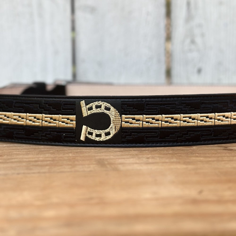 Cinturón Vaquero "Herradura de Oro" - Cinturones Vaqueros para Hombre - Cinturones Vaqueros Mexicanos (5)