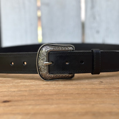 Cinturón Vaquero "Navajo" Negro - Cinturones Vaqueros para Hombre (3)