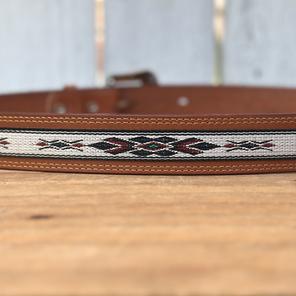 Cinturón Vaquero "Navajo" Tan - Cinturones Vaqueros para Hombre (3)