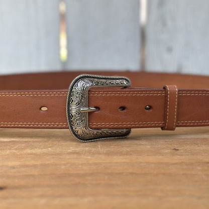 Cinturón Vaquero "Navajo" Tan - Cinturones Vaqueros para Hombre (4)