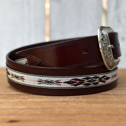 Brown "Navajo" Belt - Western Belts for Men