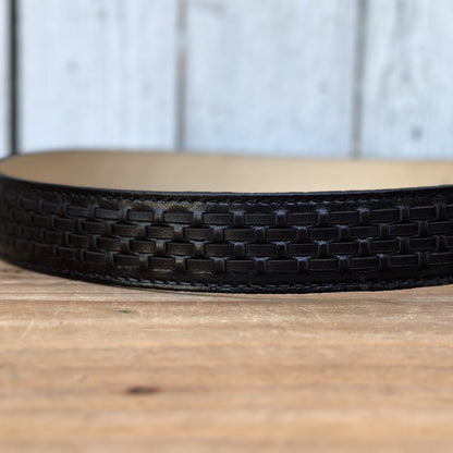 Cinturón de Petatillo Negro - Cinturones Vaqueros para Hombre (4)