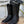 Load image into Gallery viewer, DA-00-6 Negro Petatillo - Bota Vaquera de Petatillo - Con CInturon Vaquero para Hombre - Botas Vaqueras y CInturones
