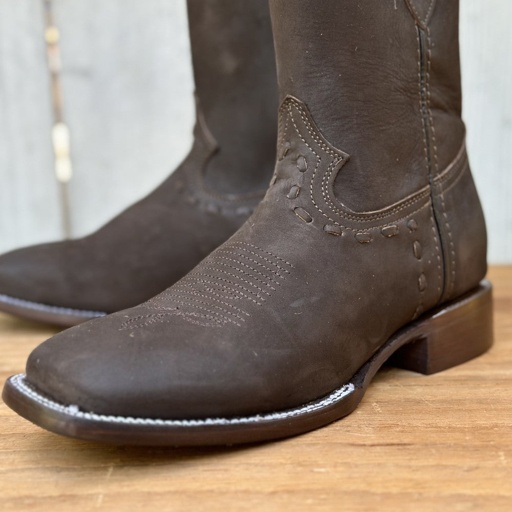 DB-Bota con Cierre Color Café - Botas Vaqueras para Hombre (2)