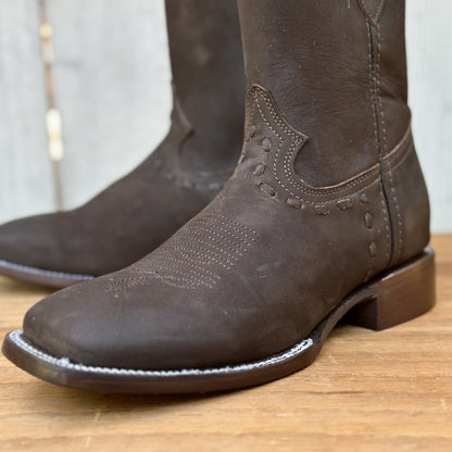 DB-Bota con Cierre Color Café - Botas Vaqueras para Hombre (2)