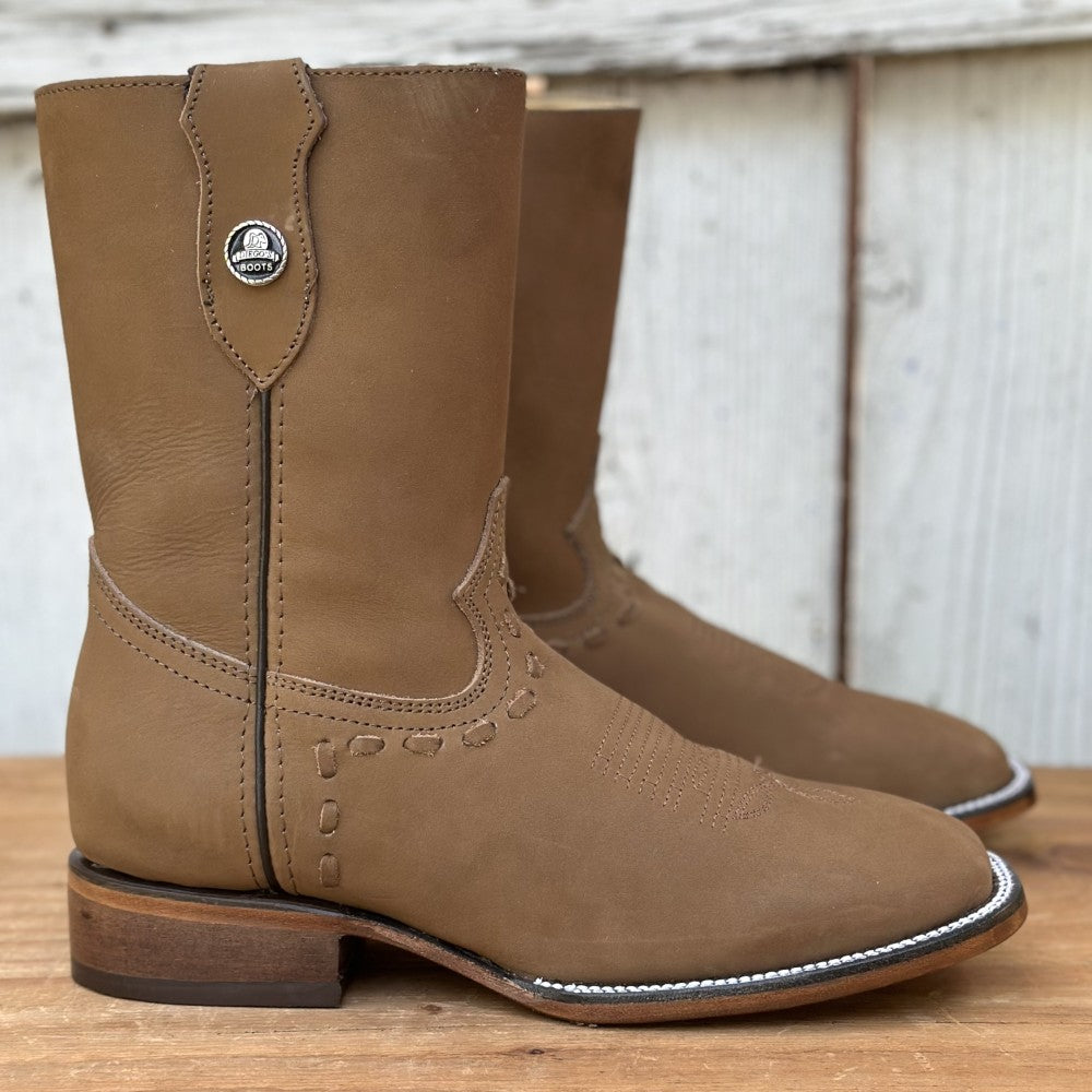 DB-Bota con Cierre Color Tan - Botas Vaqueras para Hombre (3)