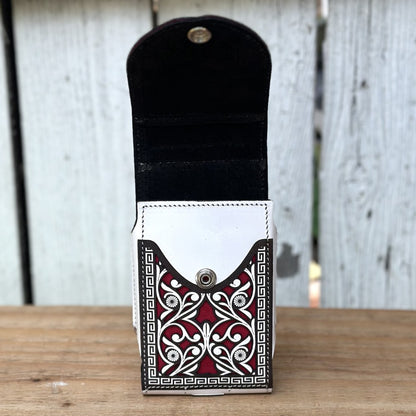 Funda Vaquera para Teléfono “Horses” de Piel Cortada a Láser (2)