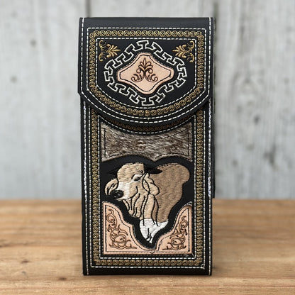 Funda Vaquera "Toro" Negra - Fundas para Telefono