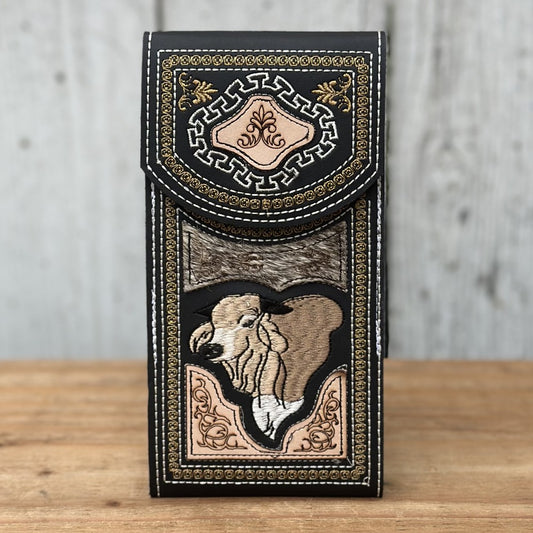 Funda Vaquera "Toro" Negra - Fundas para Telefono