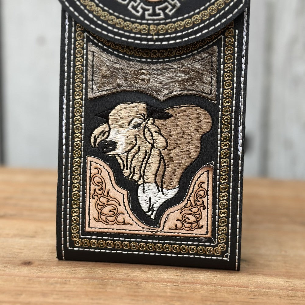 Funda Vaquera "Toro" Negra - Fundas para Telefono (2)