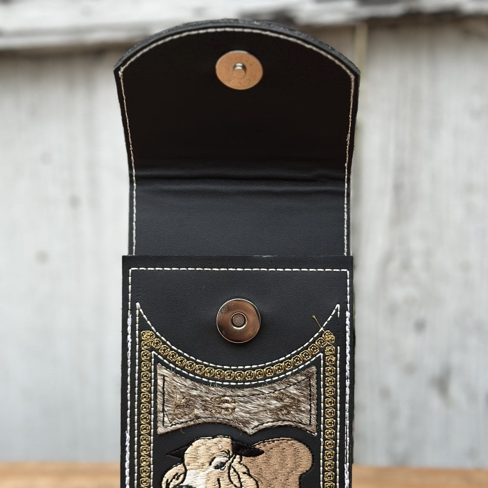 Funda Vaquera "Toro" Negra - Fundas para Telefono (4)