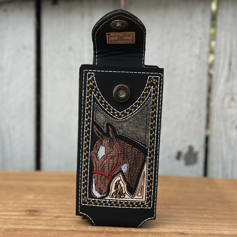 Funda Vaquera con Caballo Version 1 Café - Fundas para Telefono (2)