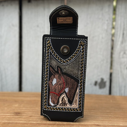 Funda Vaquera con Caballo Version 1 Café - Fundas para Telefono (2)