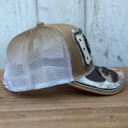 Gorra Vaquera "Caballo Mojave" - Gorras Artesanales Mexicanas (6)