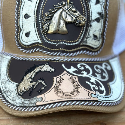 Gorra Vaquera "Caballo Mojave" - Gorras Artesanales Mexicanas (2)