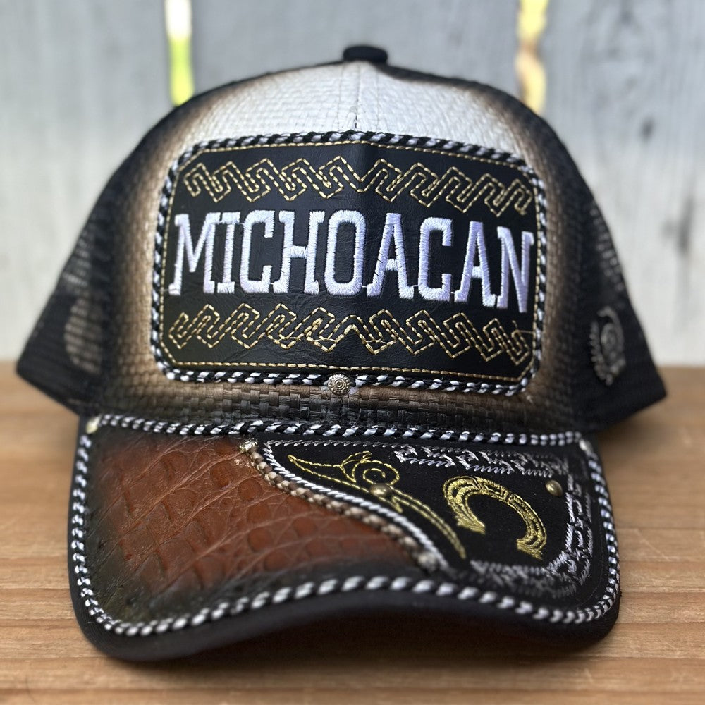 Gorra Mexicana de Michoacan #2 - Gorras Mexicanas Artesanales